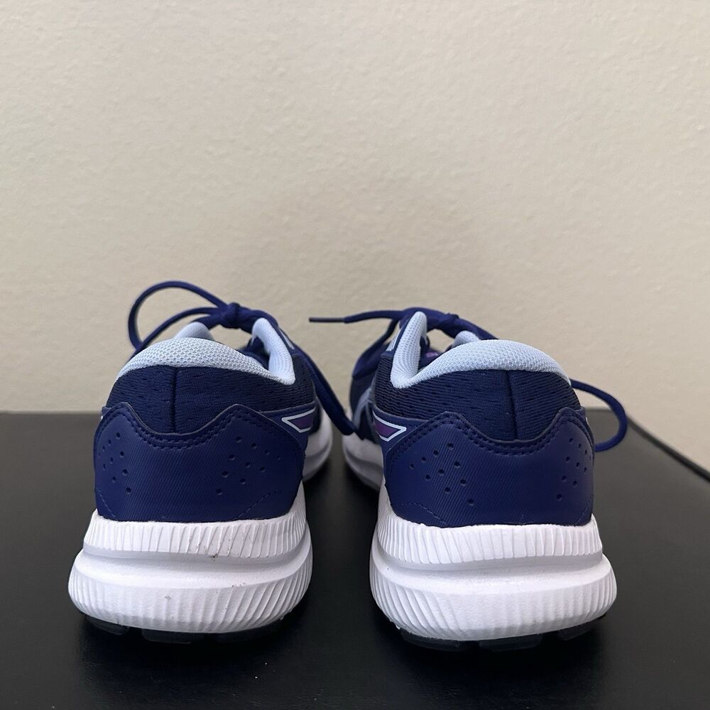 Asics Gel-Contend 8 Running Shoes Blue Womens 9  1012B320 Cushion Sneakers EUC - Picture 5 of 10
